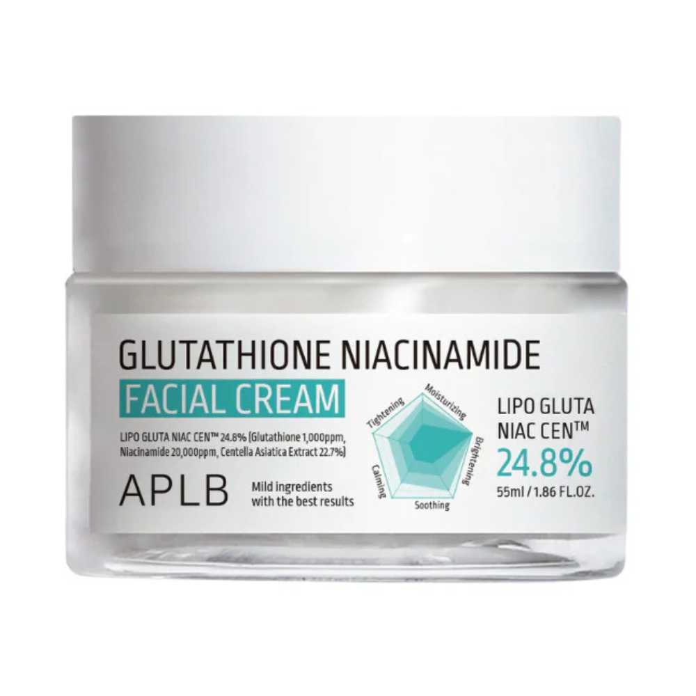 Crema hidratanta cu Glutathione si Niacinamide, 55 ml, Aplb