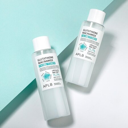 Toner multifunctional cu Glutathione si Niacinamide, 160 ml, Aplb 683136