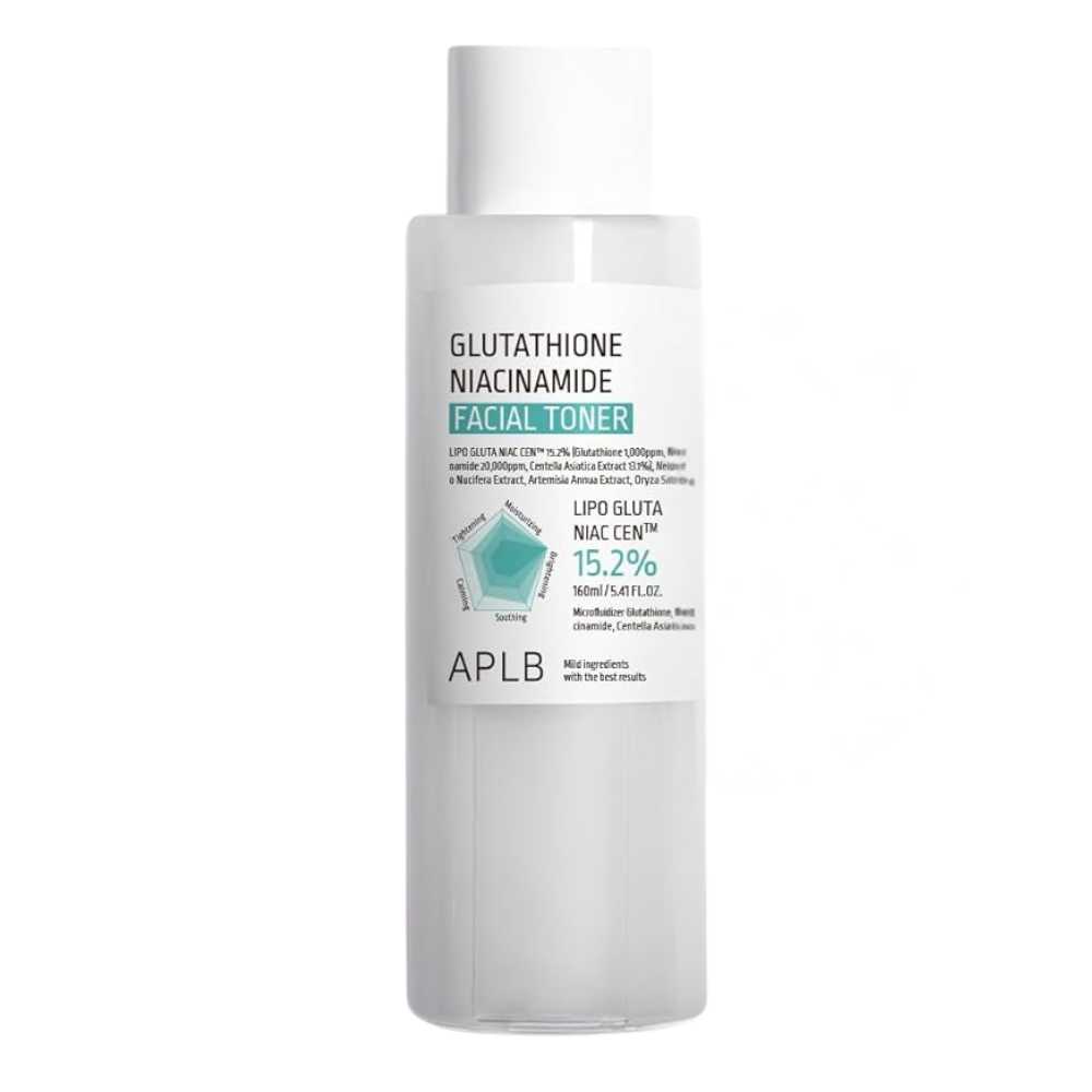 Toner multifunctional cu Glutathione si Niacinamide, 160 ml, Aplb