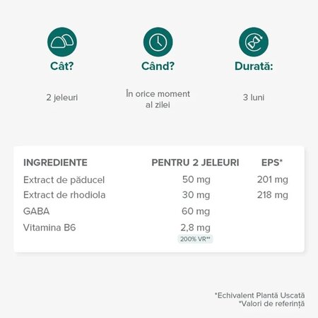 Jeleuri antistres cu aroma de mere Stres, 42 bucati, Mium Lab 683171