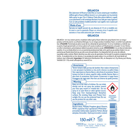 Fixativ de par Gelacca, 150 ml, Cielo Alto 683179