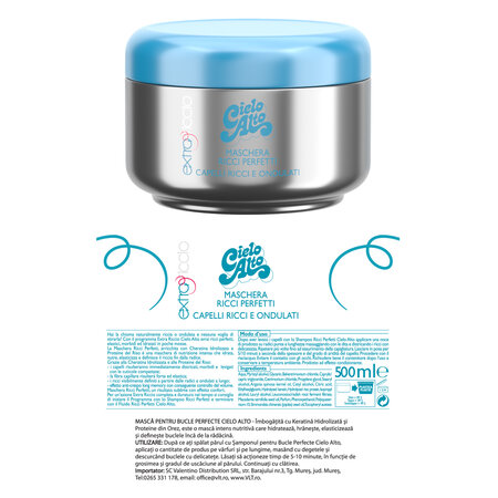 Masca de par pentru bucle, 500 ml, Cielo Alto 683181