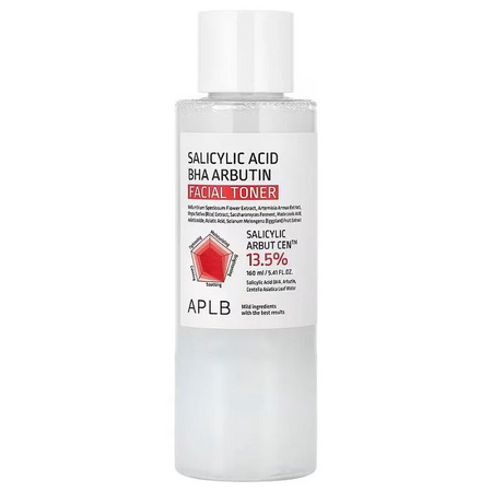 Toner exfoliant Salicylic Acid BHA Arbutin, 160 ml, Aplb