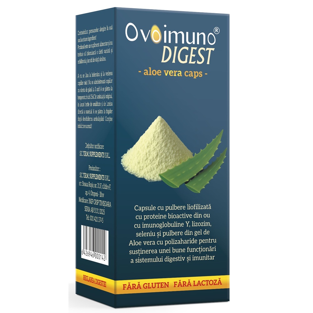 Ovoimuno Digest Aloe Vera, 90 capsule, TRM Supplements