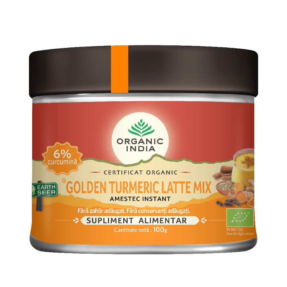 Mix bio Golden Turmeric Latte, 100 g