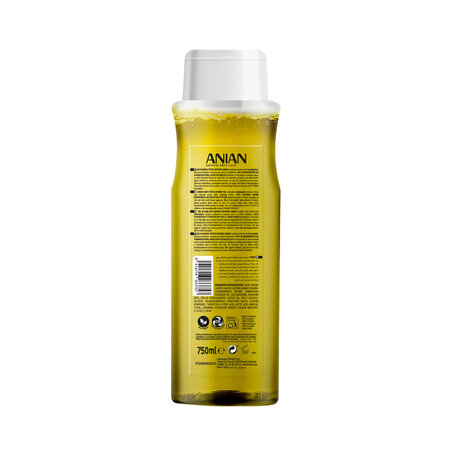 Gel de dus cu extract de lemongrass, 750 ml, Anian 683436