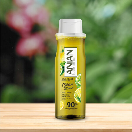 Gel de dus cu extract de lemongrass, 750 ml, Anian 683435