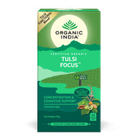 Ceai Bio Tulsi Focus, 25 plicuri, Organic India