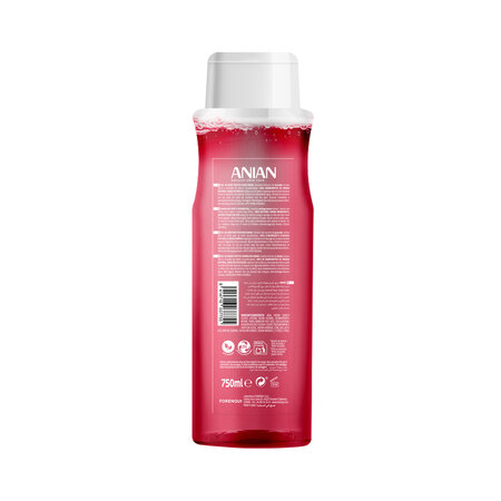 Gel de dus cu extract de fructe rosii, 750 ml, Anian 683457