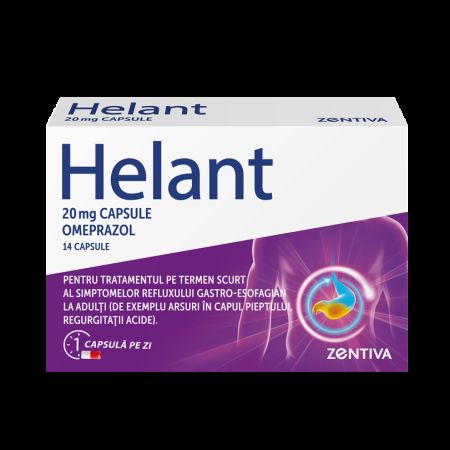 Helant 20 mg capsule, 20 mg, 14 capsule, Zentiva