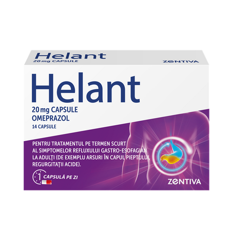 Helant 20 mg capsule, 20 mg, 14 capsule, Zentiva