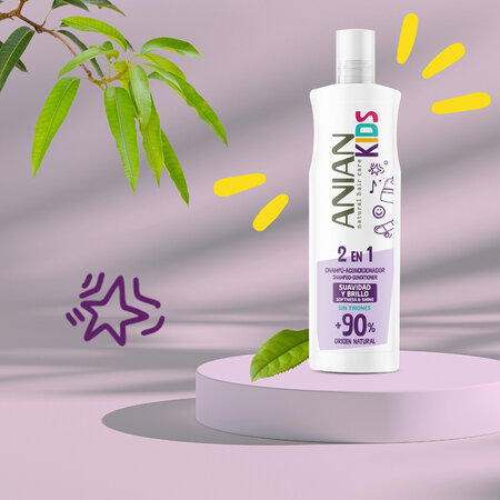 Sampon si balsam pentru copii Kids, 400 ml, Anian 683471
