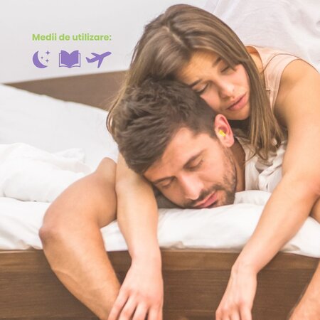 Cerumina SOFT dopuri pentru urechi din spuma , 8 bucati, Pietrasanta Pharma 683522