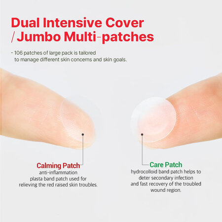 Set plasturi cosuri True AC Spot Cover Duo, 106 bucati, Ariul 683586