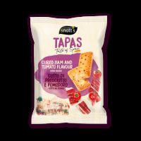 Snacks cu aroma de sunca si rosii Tapas, 80 g, Grefusa