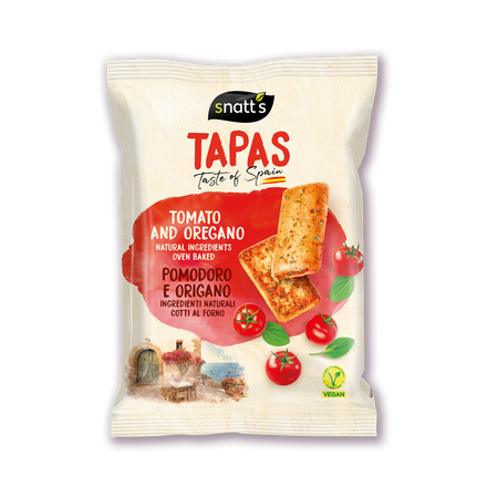 Tapas cu rosii si oregano Tapas, 80 g, Grefusa