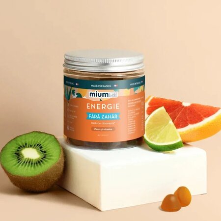 Jeleuri cu vitamine Energie, 42 bucati, Mium Lab 683896