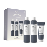 Set nuantator Silver Sampon 300 ml + Balsam 300 ml, + Masca 200 ml, By Veira