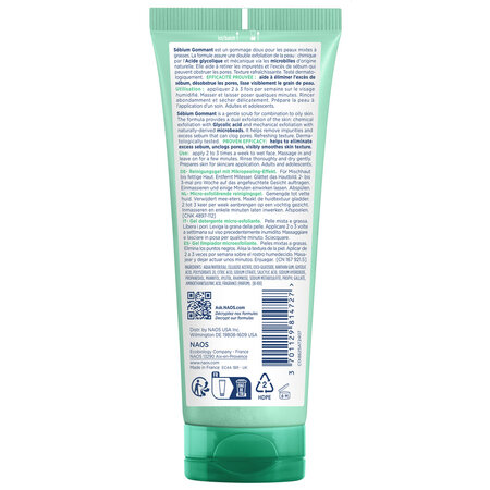 Gel exfoliant Sebium, 75 ml, Bioderma 683836