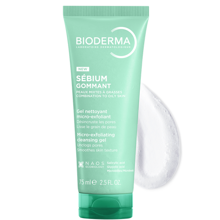Gel exfoliant Sebium, 75 ml, Bioderma 683837