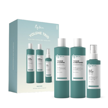 Set Volume Sampon 300 ml + Balsam 300 ml, + Salt spray, 200 ml, By Veira