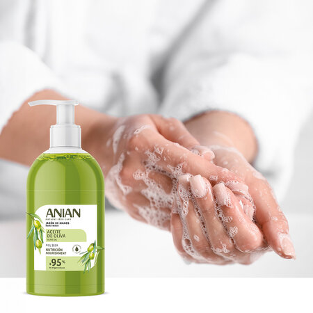 Sapun lichid cu extract de ulei de masline si glicerina, 500 ml, Anian 683910