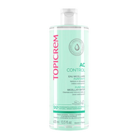 Apa micelara purifianta pentru ten mixt si gras AC Control, 400 ml, Topicrem