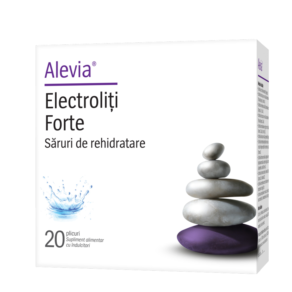 Electroliti Forte, 20 plicuri, Alevia
