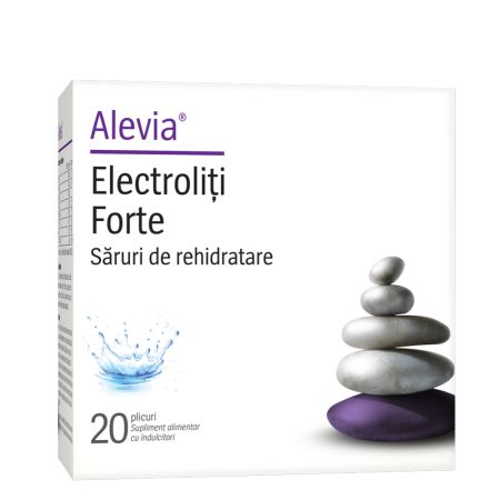 Electroliti Forte, 20 plicuri, Alevia 684098
