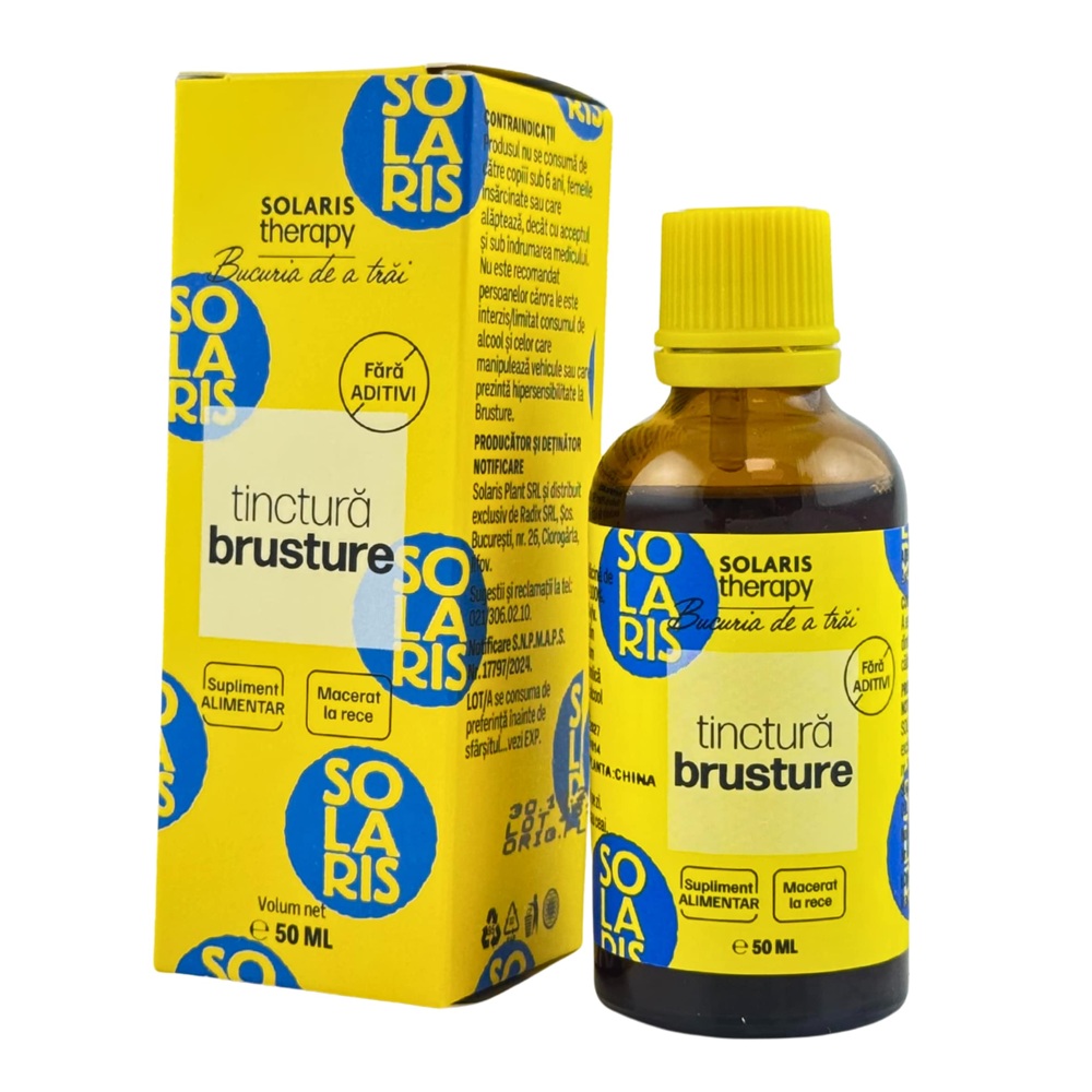 Tinctura de brusture Therapy, 50 ml, Solaris