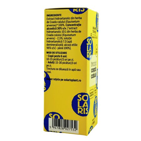 Tinctura de coada calului Therapy, 50 ml, Solaris 684127