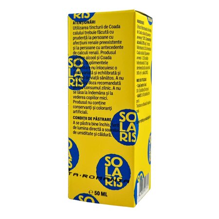 Tinctura de coada calului Therapy, 50 ml, Solaris 684128