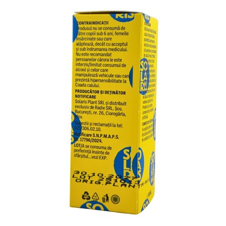 Tinctura de coada calului Therapy, 50 ml, Solaris 684126