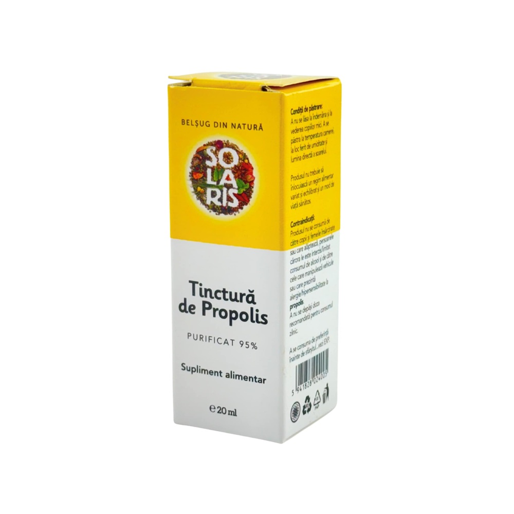Tinctura de Propolis, 20 ml, Solaris