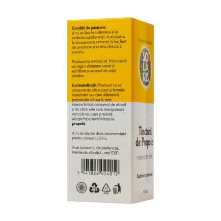 Tinctura de Propolis, 50 ml, Solaris 684134