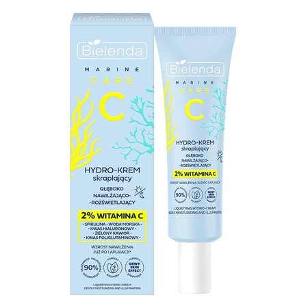 Pachet Crema intens hidratanta si iluminatoare, 50 ml + Spuma pentru curatarea profunda a tenului, 150 ml, Bielenda 684145
