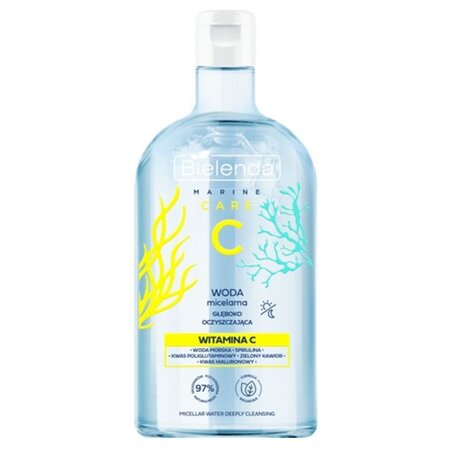 Pachet Crema intens hidratanta si iluminatoare, 50 ml + Apa micelara pentru curatare profunda, 400 ml, Bielenda 684149