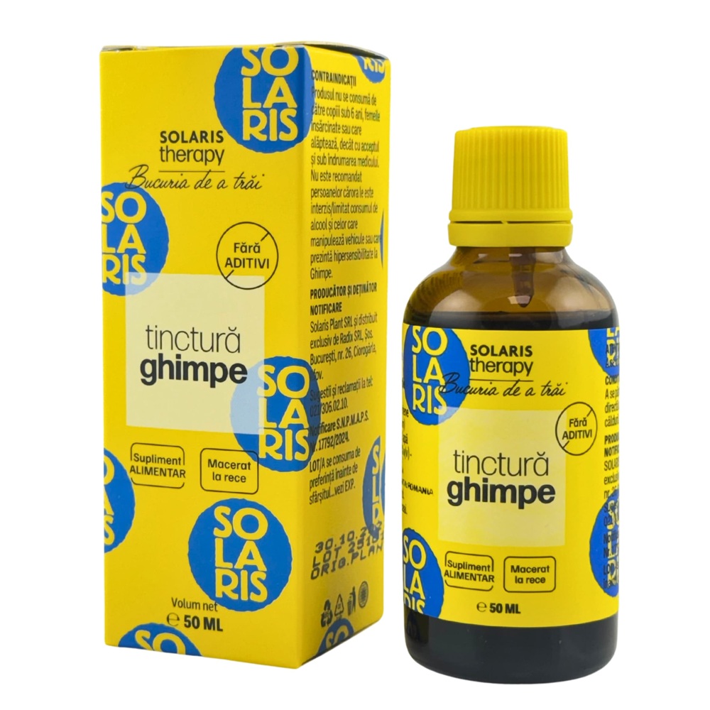 Tinctura de ghimpe Therapy, 50 ml, Solaris