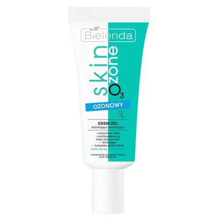 Pachet Crema-gel oxigenanta si hidratanta cu ozon, 50 ml + Roll-on pentru ochi, 15 ml + Lotiune tonifianta cu ozon, 100 ml, Bielenda 684157