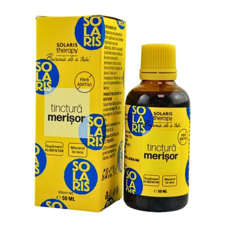 Tinctura de merisor Therapy, 50 ml, Solaris 684162