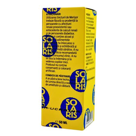 Tinctura de merisor Therapy, 50 ml, Solaris 684163