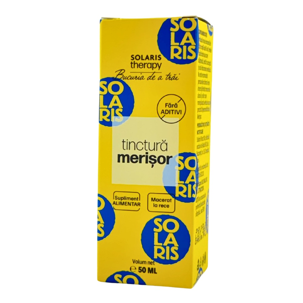 Tinctura de merisor Therapy, 50 ml, Solaris