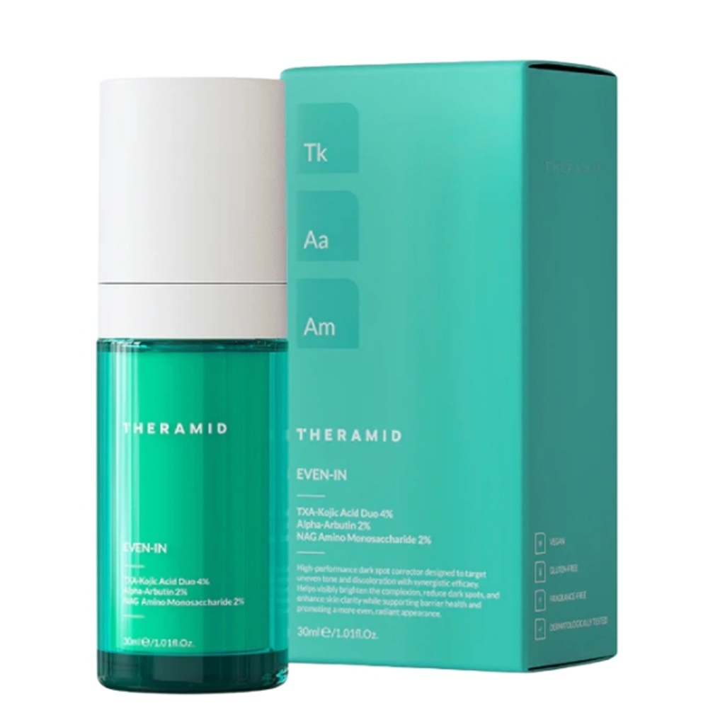Serum pentru uniformizarea tenului Even-In, 30 ml, Theramid