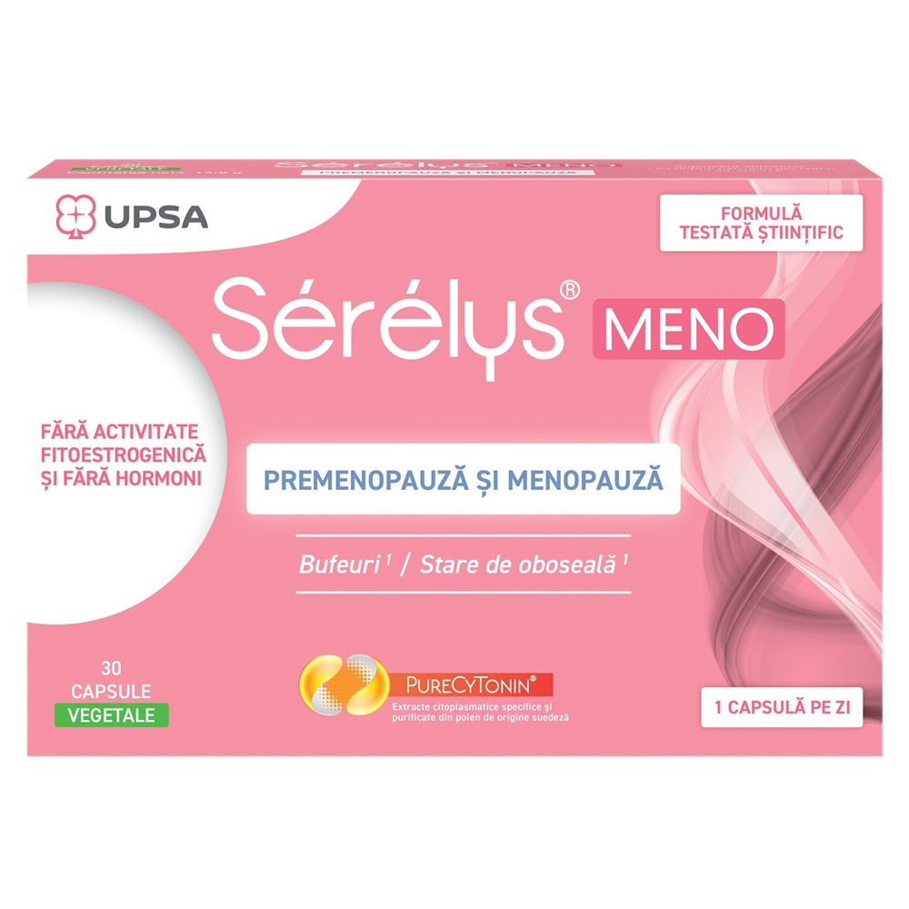 Serelys Meno, 30 capsule, Serelys