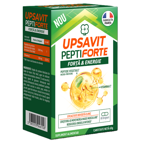 Peptiforte, 60 drajeuri, Upsavit 684284