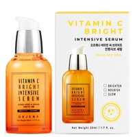 Serum de fata cu vitamina C si multivitamine Bright Intensive, 50 ml, Orjena
