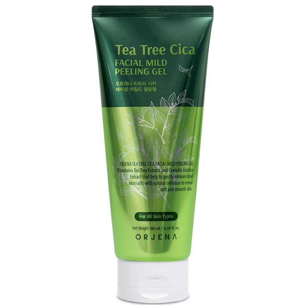 Peeling cu extract de arbore de ceai Tea Tree Cica, 180 ml, Orjena
