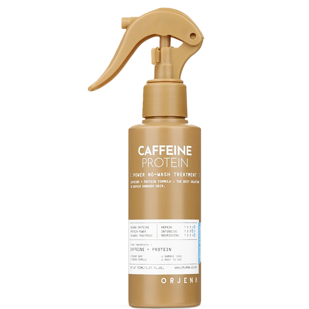 Tratament pentru par fara clatire cu cofeina Caffeine Protein Power No-Wash Treatment, 150 ml, Orjena