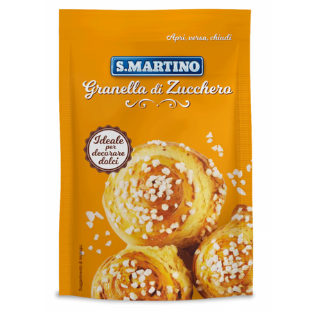 Zahar granulat fara gluten pentru decor, 125 g, S. Martino