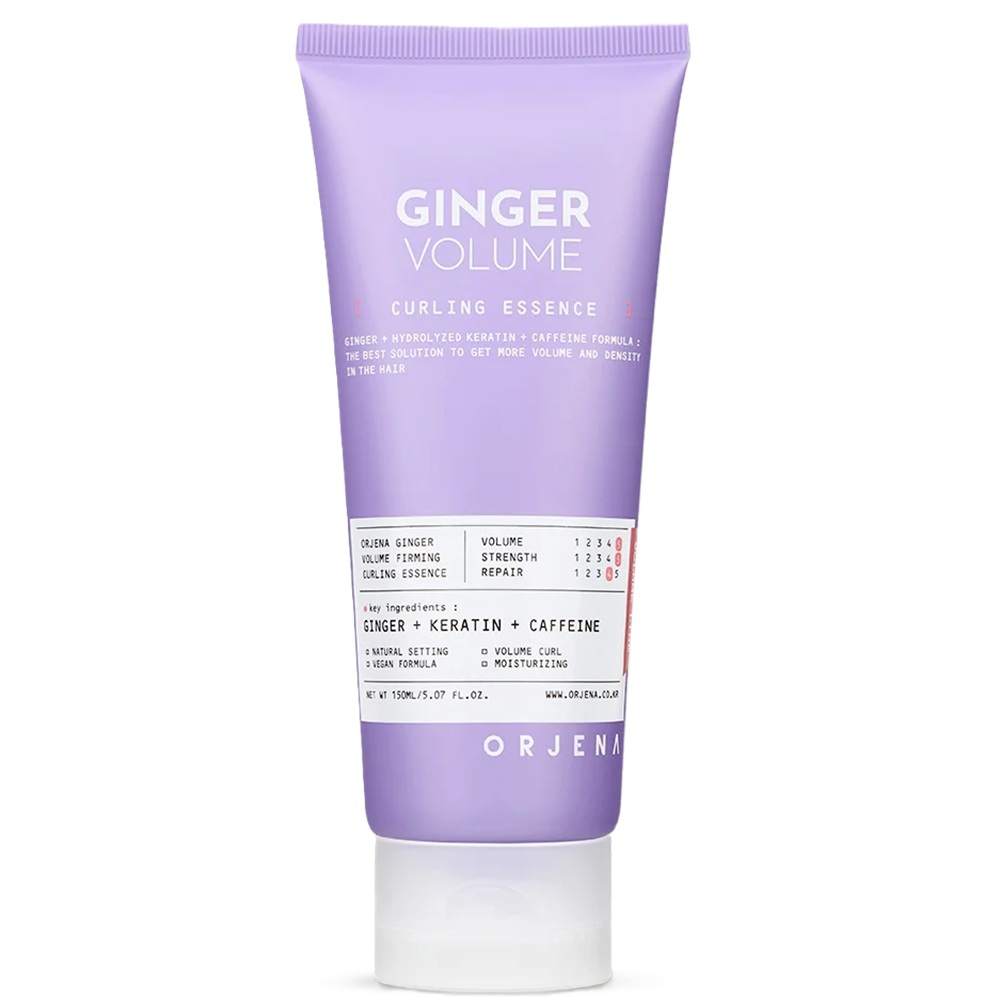 Tratamente pentru bucle Ginger Volume Firming Curling Essence, 150 ml, Orjena